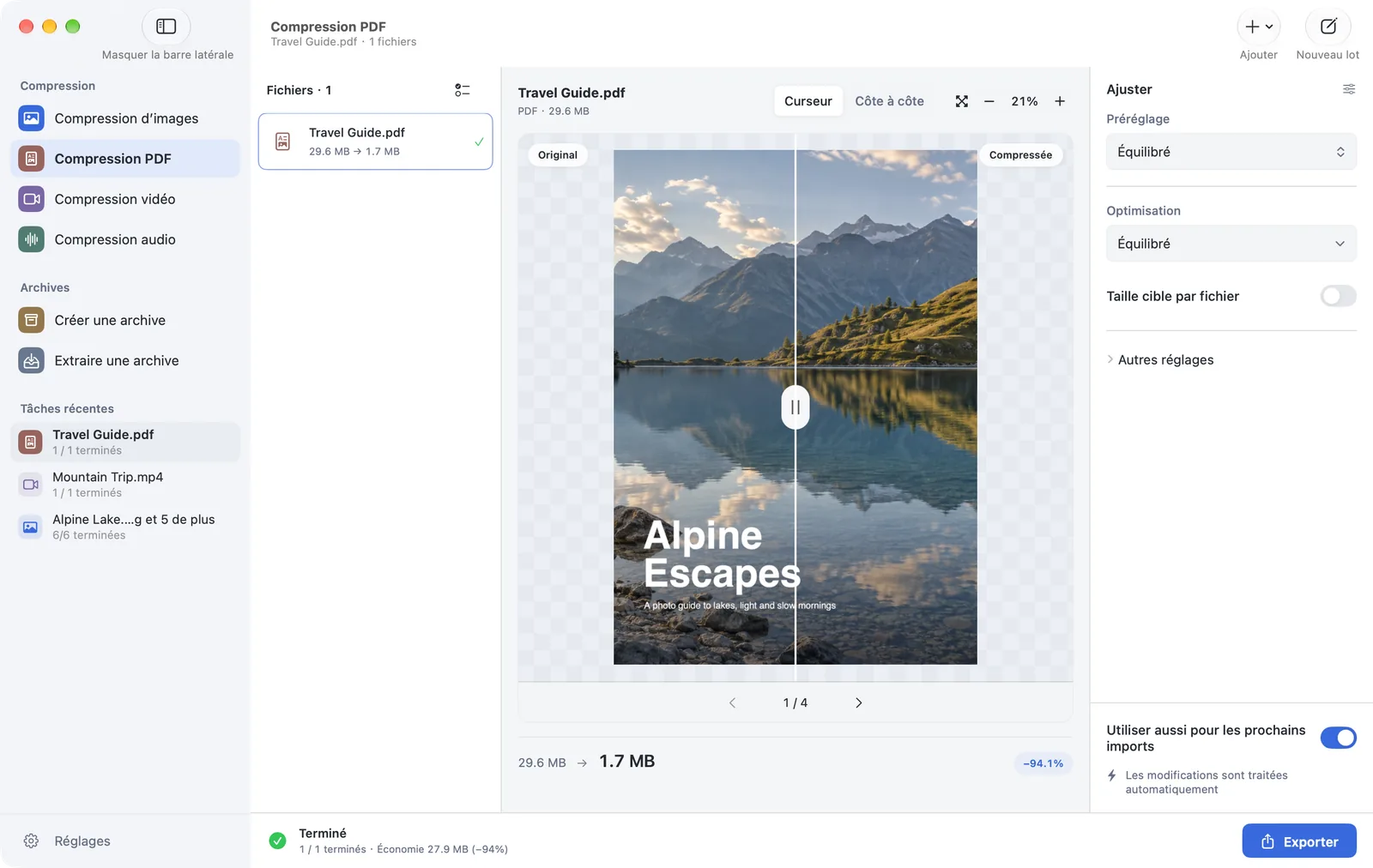 PubToo · Compression PDF